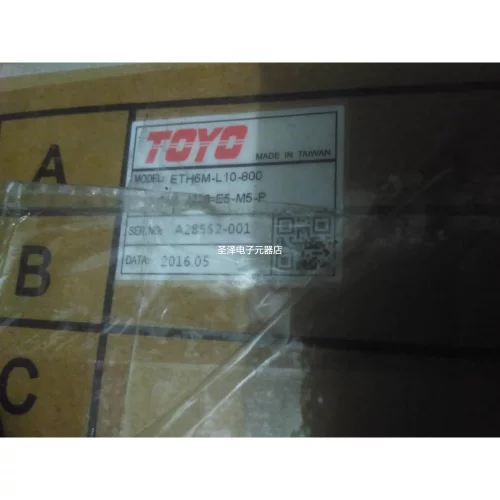 TOYO滑台模组ETH5M-L5-100-BL-M10B-E5现货售ETH6M-L10-800进口货
