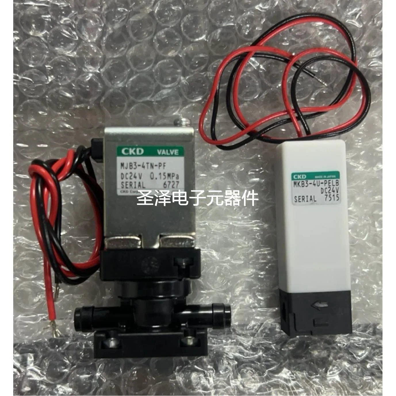CKD电磁阀MJB3-4TN-PF/MKB3-4U-PELB全新原装DC24V秒发货议价