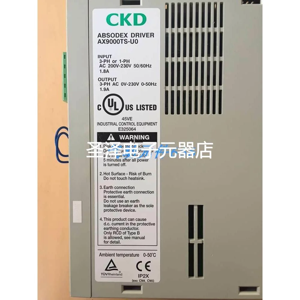 CKD伺服系统马达控制器 AX9000TS-UO AX4009TS-DM04-UO现货议价