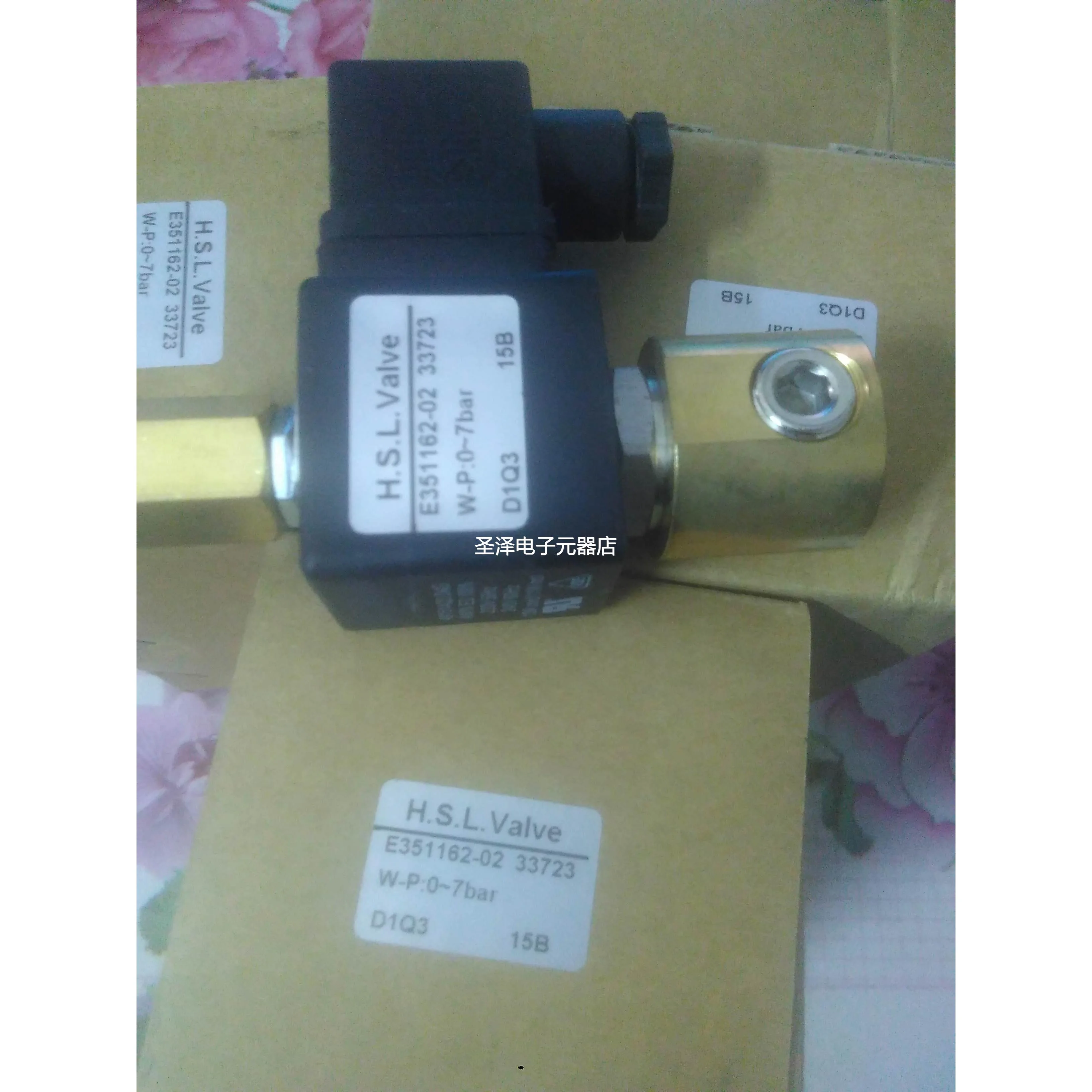 H.S.L valve电磁阀E351162-02 33723现货d1q3 15B阀491514Q3 D4G