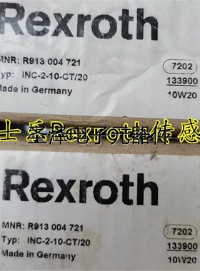 原装力士乐Rexroth传感器INC-2-10-CT/20 货号 r913004721现货议
