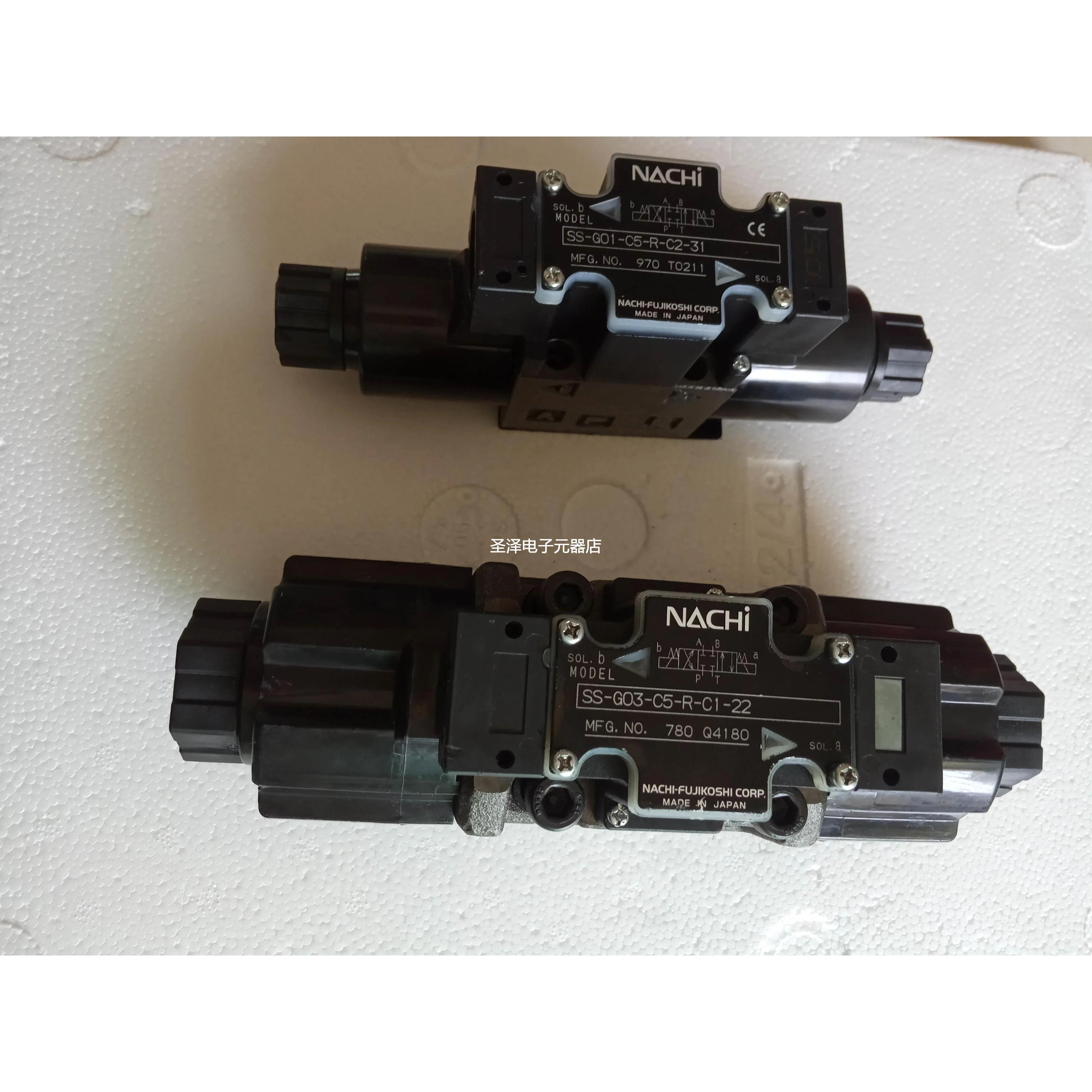 日本不二越SS-G01-C5/A3X-R-C2-31液压电磁阀SS-G03-C5-R-C1-22议