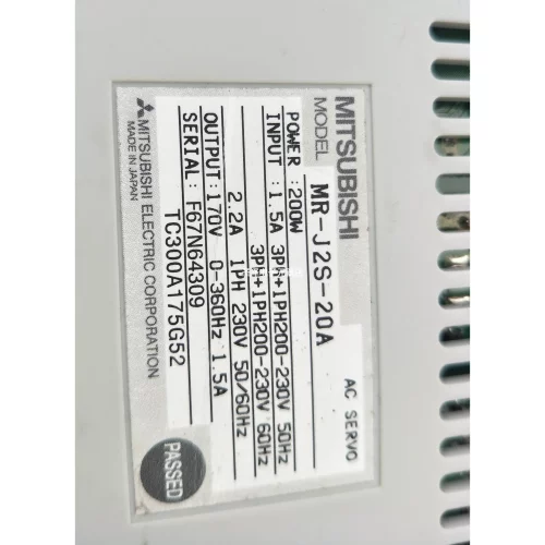 三菱伺服驱动器MR-J2S-10A 20A 40A 60A询价议价