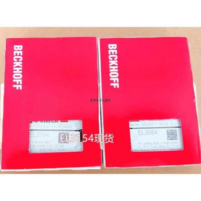 倍福BECKHOFF EL3054 EL3314 EL3102 EL6631 EL3104现货模块议价