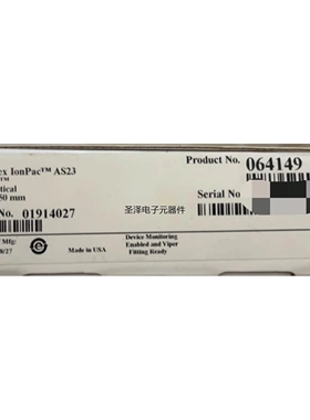 戴安离子色谱柱064149 Dionex IonPac AS23 RFIC 4x250mm议价