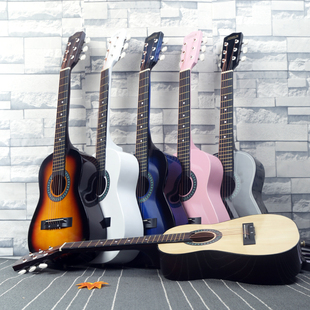 30寸36寸儿童民谣木吉他成人初学者入门乐器厂家直销一件代发