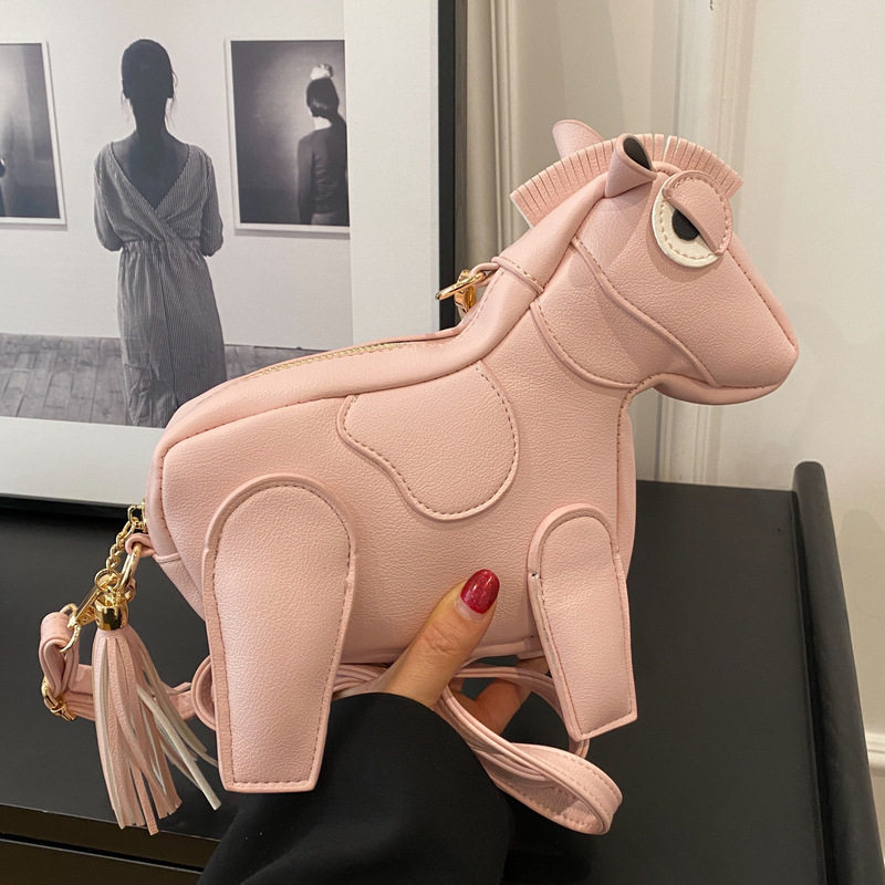 白色城堡女主同款小马包盖玥希施诗立体包包孟骄阳包小炔马包背包