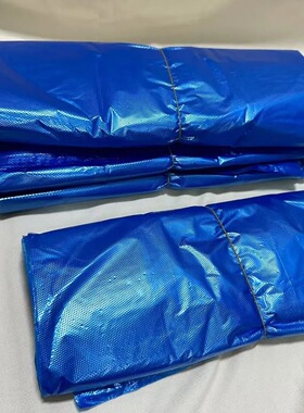 塑料袋背心式手提一次性蓝色马夹袋打包购物垃圾袋32/36/40/45/50