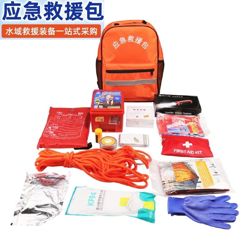 人防应急包家庭战备救援物资图片