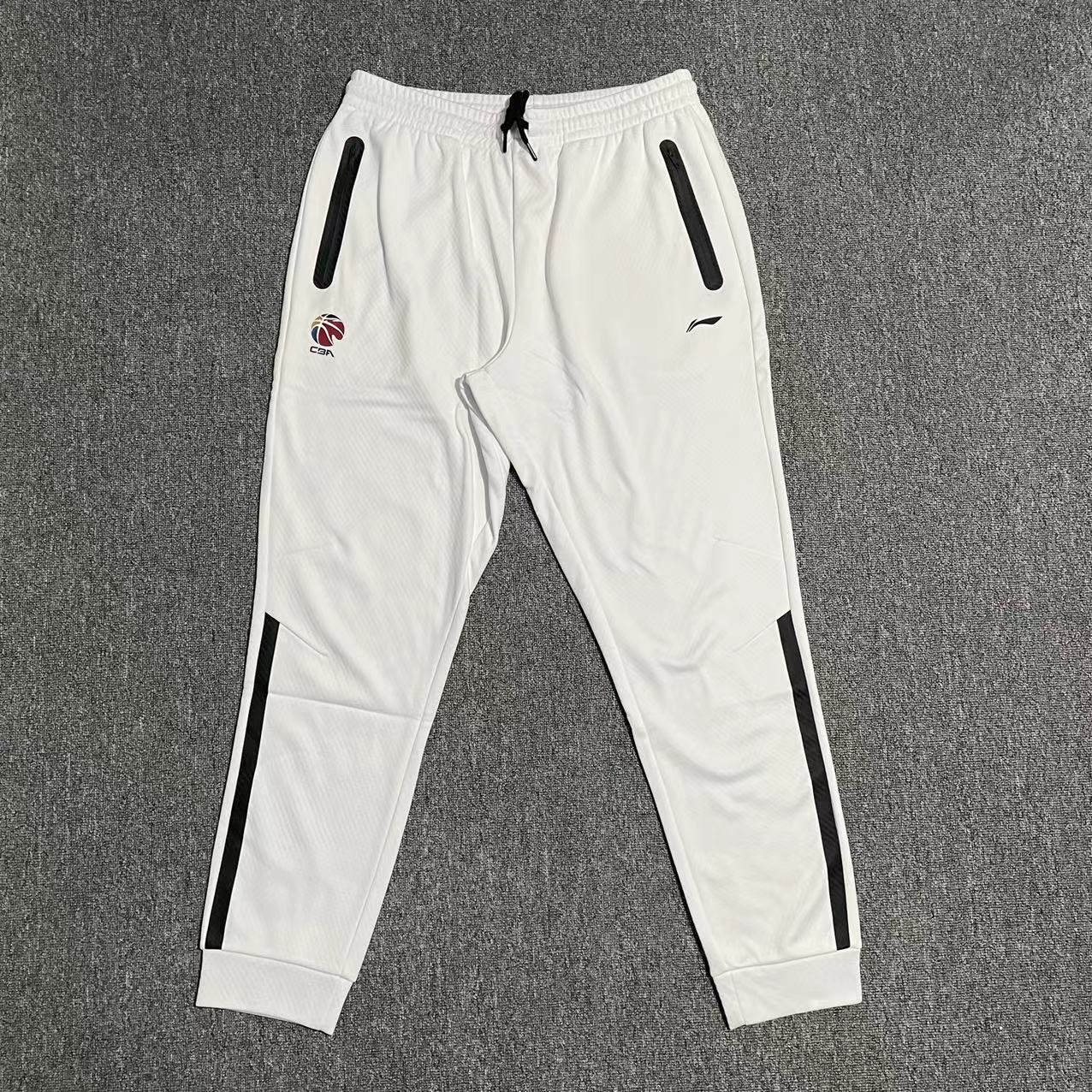 LI NING CBA는 대형 가디건 가을 겨울 플러스 벨벳 후드 스웨트 셔츠와 추가 사이즈 5XL6X7X의 스웨트 팬츠 슈트를 후원합니다