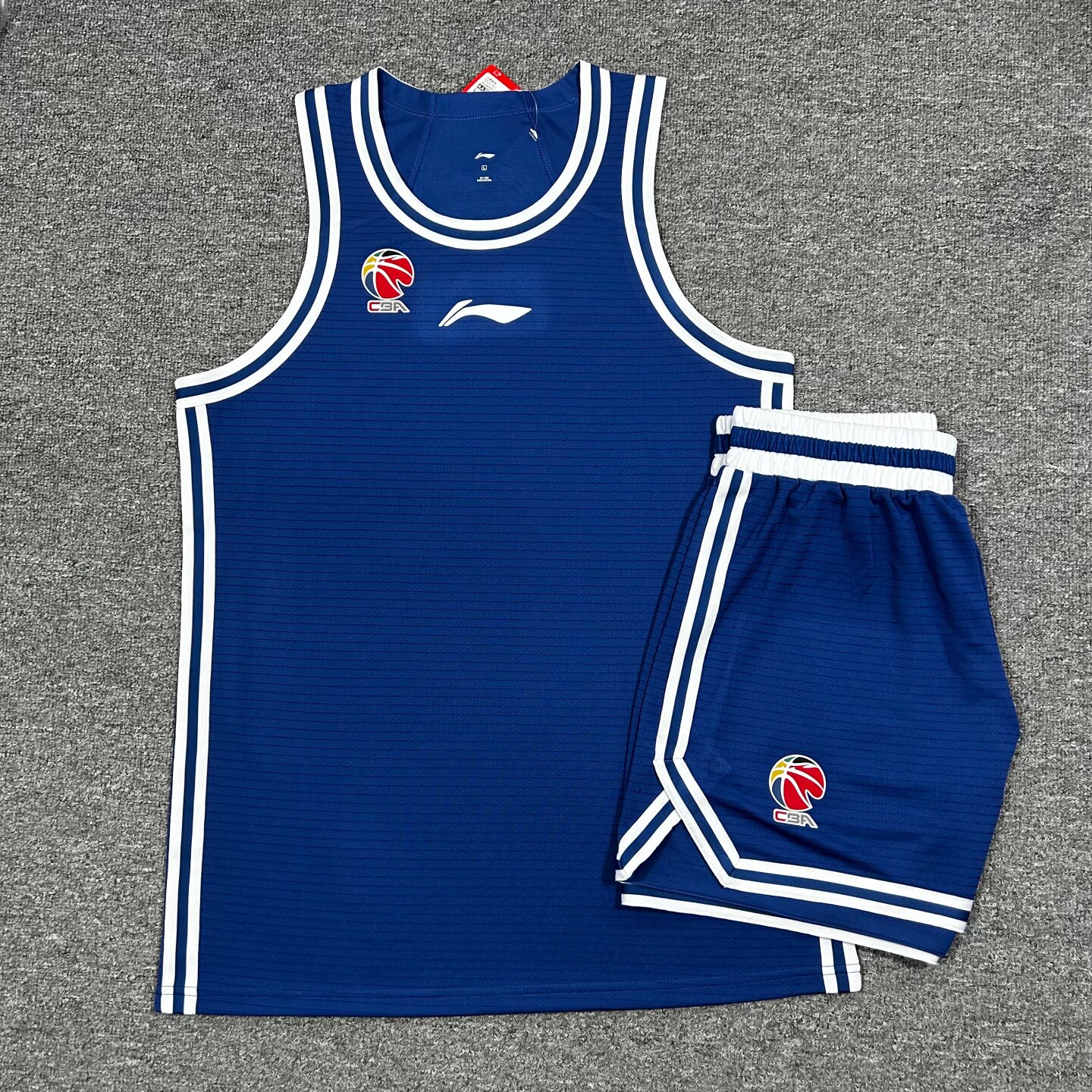 李宁CBA25-26赛季球员比赛训练篮球运动套装篮球服速干背心短裤