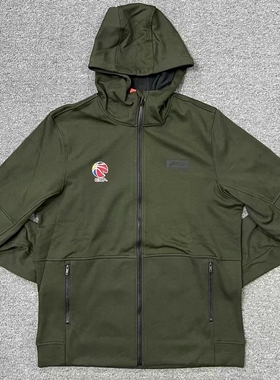 李宁CBA赞助款大码加绒卫衣外套卫裤套装加大加肥款3X4X5X6X