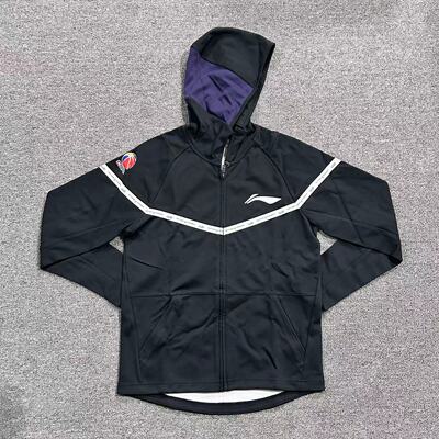 李宁篮球男连帽出场服连帽卫衣