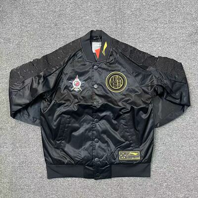 李宁篮球男v领全明星夹克外套