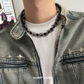 B Same Style Black Beaded Wrap