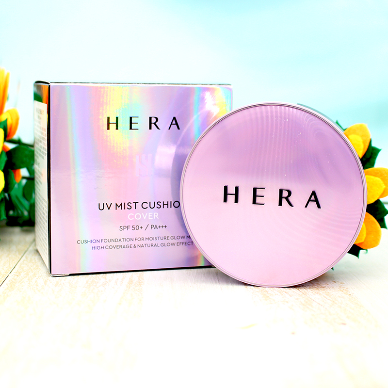 韩国Hera赫拉赫妍气垫BB霜粉底液黑金持久保湿遮瑕控油带替换芯