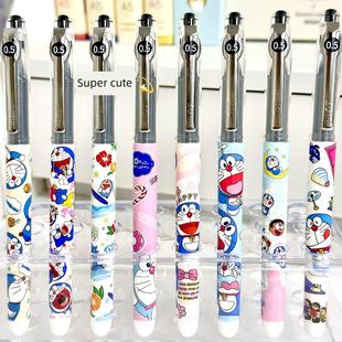 日本百乐P500金标有限公司哆啦a梦DIY改装 凝胶笔可爱卡通学生专用