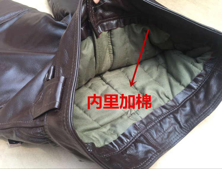 Pantalon cuir homme pantalons fuselés - Ref 1492675 Image 4