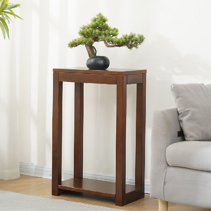 小米鱼缸底柜鱼缸架实木桌花架子米家专用底柜置物架