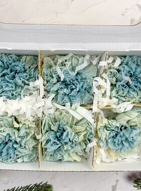 [清仓特价]日本进口florever品牌4-5cm盒装永生花康乃馨