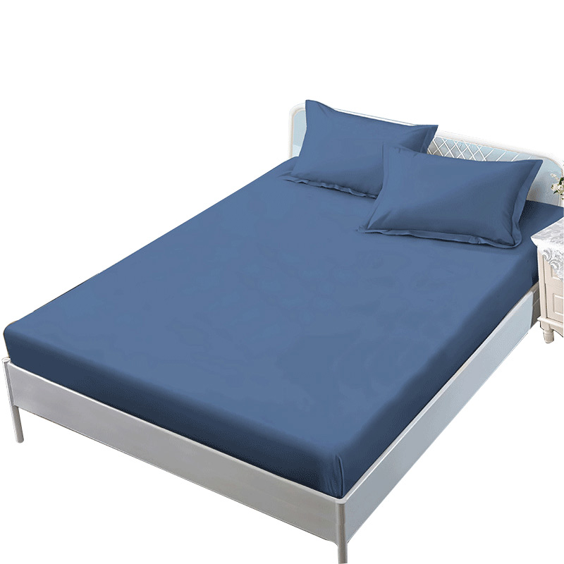 纯色床笠单人床垫套双人宿舍学生床套席梦思保护套防尘单床罩