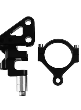 适用雅马哈 TMAX560方向阻尼器钛尺支架底座防甩头TECH MAX稳定器
