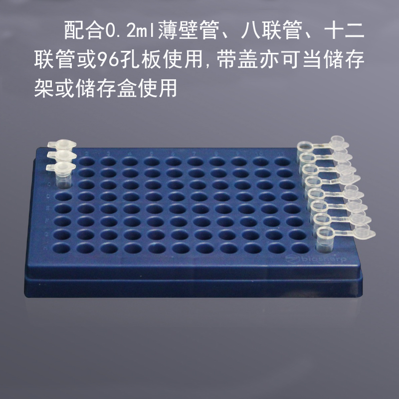 Biosharp0.2ML96孔8联管架