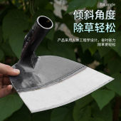 新款 农用长柄锄草神器锄地除草锄头专用全钢加厚农具户外挖土种菜