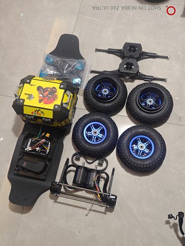 电动越野滑板8寸6374双驱四轮电动滑板套件