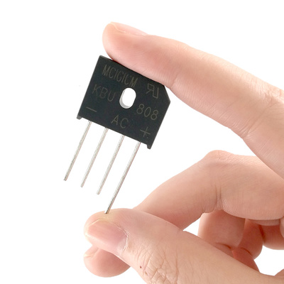 KBU808 8A/800V 扁桥 整流桥堆 硅桥式整流器 高质量 足电流电压