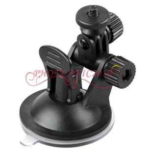 gopro相机吸盘支架DV支架车载摄像机运动行车记录仪支架螺丝口1
