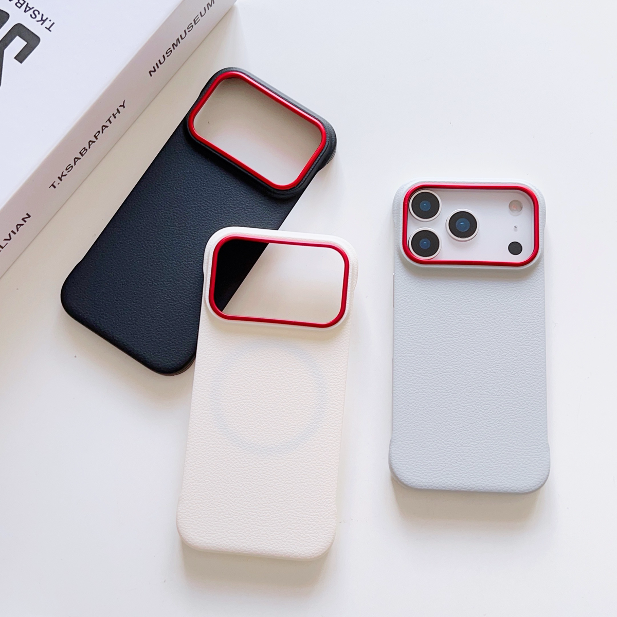 适用于苹果iPhone17系列无边散热内15Pro置磁吸简约16