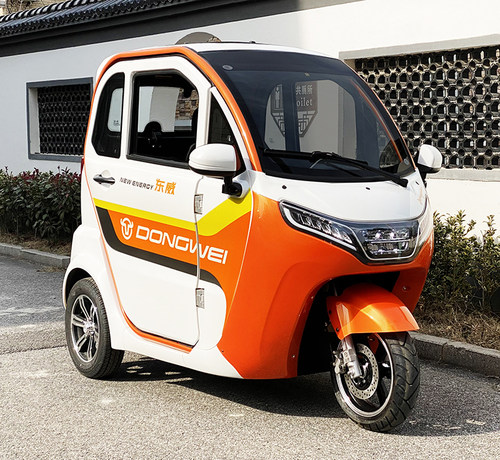三轮全封闭国标小型电动车家用