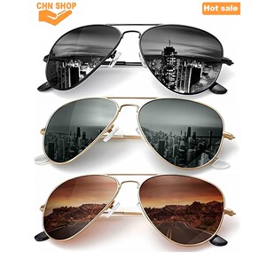 Classic Aviator Sunglasses for Men Sun glasses UV Blocking