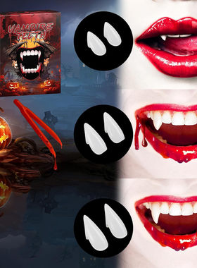 Halloween Vampire Teeth Fangs  Kids Adults for Cosplay Prop