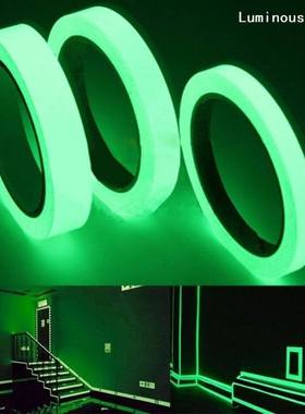Green Luminous Tape Self Adhesive Glow In The Dark Stickers