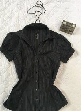 Classic Cool fit shirt Vintage Women Clothes Y2K Minimalist