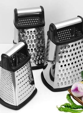 Cheese grater Box Grater-4 Sides Stainless Steel不锈钢四面刨