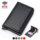 Card Holder Luxury Wallet Bank Men Brand Credit Anti Rfid