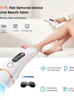 Professional IPL Hair Removal Laser 999900 Flashes Painless