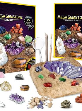 STEM Mega Gemstone Dig Kit-dig and discover gem stone