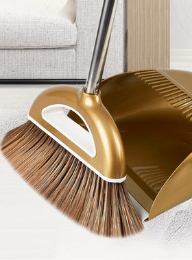 Dustpan Broom set wet and dry dual sweep broom Shorty househ