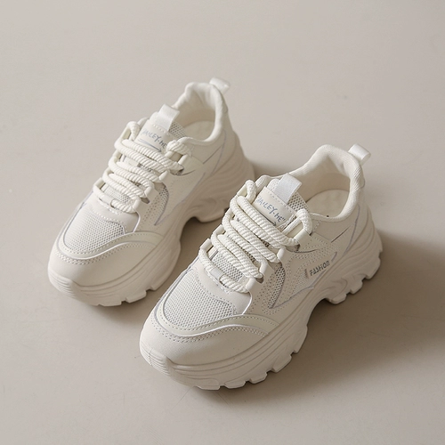 Комфортная высокая спортивная обувь на платформе, черная униформа медсестры, туфли, подходит для подростков, против усталых ног