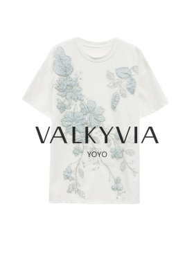 【Valkyvia/悠悠奢品】时尚外套高级感轻奢印花衬衫短袖2604261