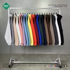 Autumn and Winter New Loose Fleece-Lined Trendy Brand Sweatshirt for Men, Oversized Thick Hooded Trendy Brand Men's Sweatshirt