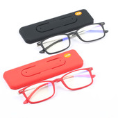 能防蓝光可贴在方形手机壳上 老花眼镜 老花镜男女高清轻薄便携式