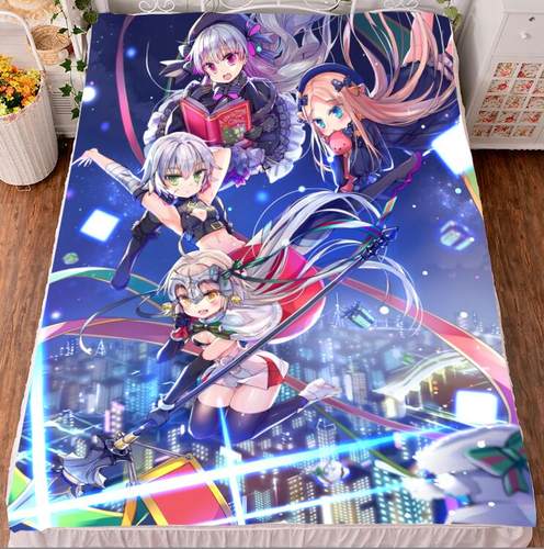 fatefgo幼女贞德阿比盖尔被套毛毯床单动漫周边cos二次元生日礼物