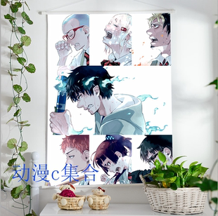 青之驱魔师奥村燐挂画动漫周边二次元宅男腐女毕业生日礼物开学