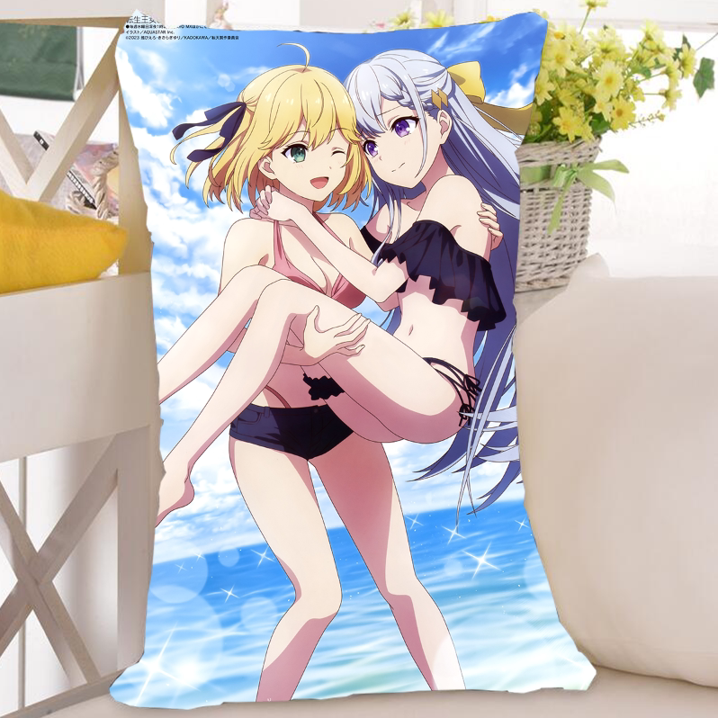 转生王女与天才千金的魔法革命艾妮丝菲亚尤菲莉亚抱枕头动漫周边