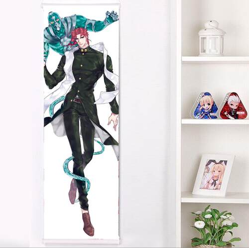 jojo花京院典明挂画 开学毕业动漫周边cos二次元宅男腐女生日礼物